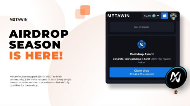MetaWin’s Massive $5M USDT Airdrop